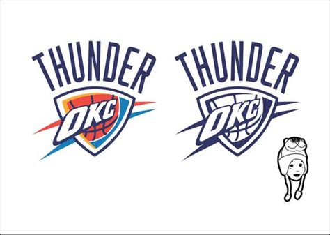 Oklahoma City Thunder Logo Vector at Vectorified.com | Collection of ...