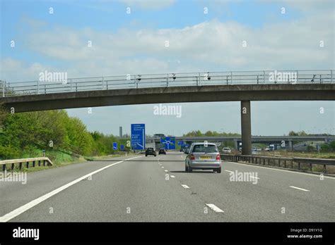 Motorways exits hi-res stock photography and images - Alamy