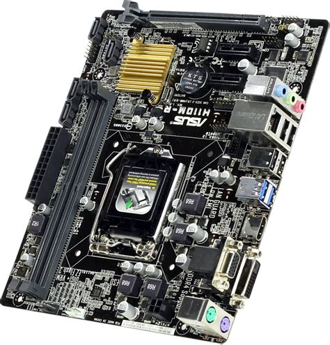 Материнская плата Asus H110M-R/C/SI (RTL) LGA 1151 MicroATX D-Sub+DVI ...