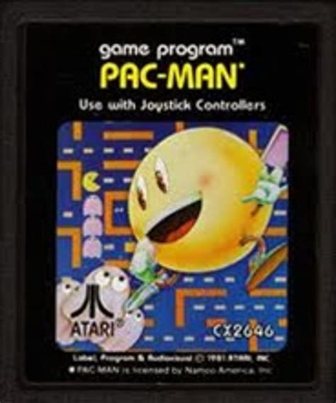 PacMan Atari 2600 game For Sale | DKOldies