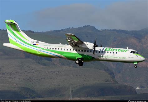 EC-NGG Binter Canarias ATR 72-600 (72-212A) Photo by Alejandro ...