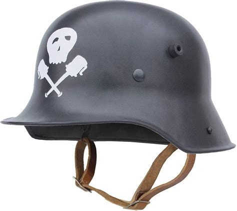 Amazon.com: Epic Militaria Replica WW1 German M16 Helmet - Skull and ...