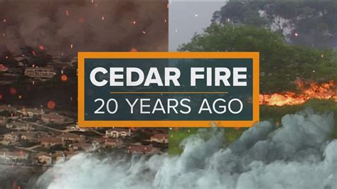 Remembering the Cedar Fire | 20 years later | cbs8.com