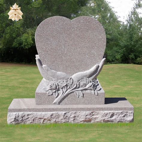 Double Headstone Designs For Couples : Heart Shaped Double Headstone ...