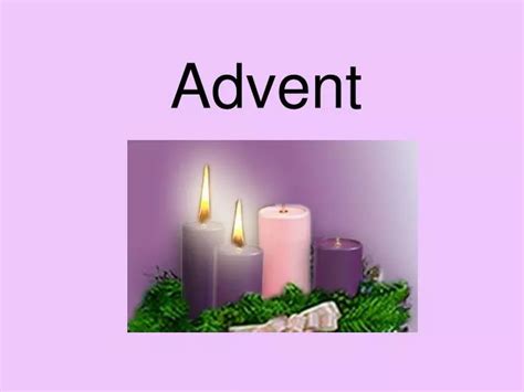 PPT - Advent PowerPoint Presentation, free download - ID:5392991