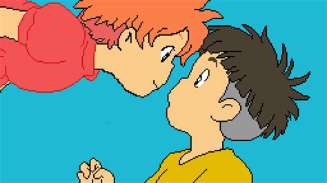 Ponyo And Sosuke Gif