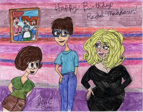 Happy Birthday Rachel Maddow! by Toongrrl on DeviantArt