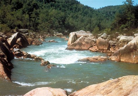 Big South Fork Cumberland River scenic landscape in Tennessee image ...