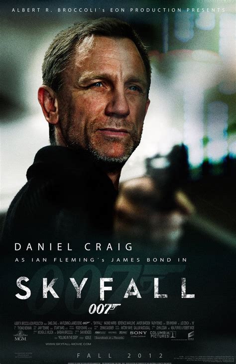 Skyfall Theatrical Poster by DanielCraig1 on deviantART | James bond movie posters, James bond ...