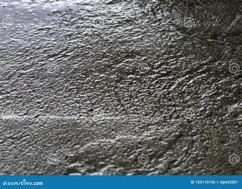 Wet concrete 2 stock photo. Image of textured, rain - 125110736