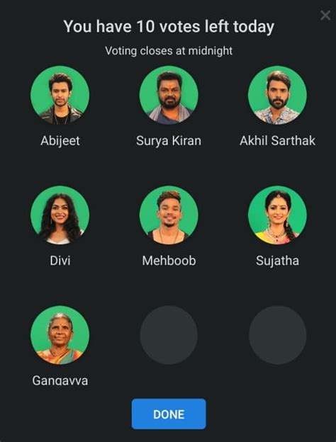 Bigg Boss Telugu 4 Voting Process (Online Poll), Contestants & Eviction ...