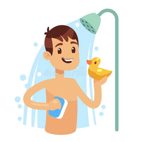 To Take A Shower Clipart