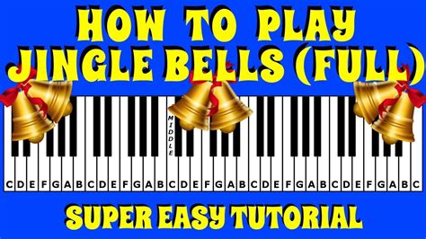 How To Play Jingle Bells Full Version (Dashing Through The Snow) on the ...