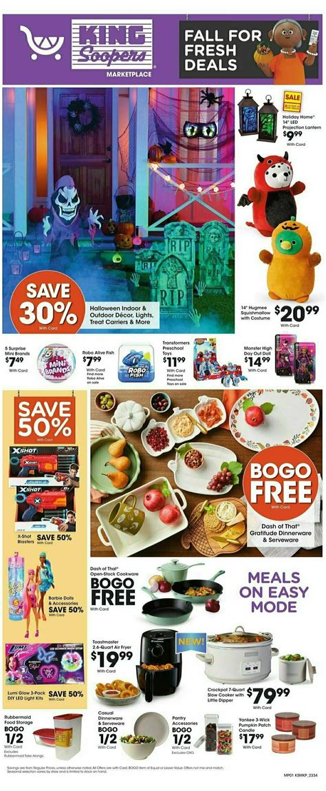 King Soopers Weekly Ad & Deals from September 20