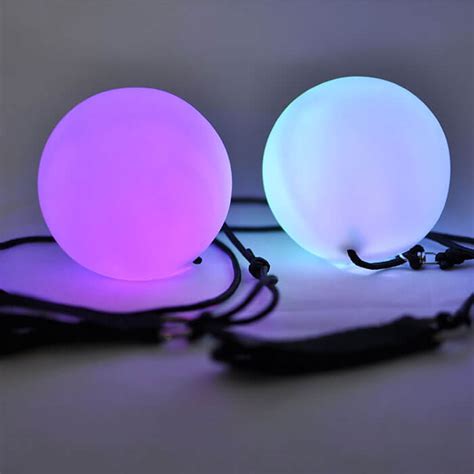 Soft LED Poi - Practice Poi - Glow Poi - MoodHoops.com - moodhoops