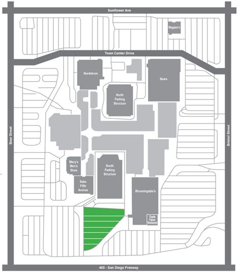 RETAILER HOLIDAY PARKING PROGRAM – South Coast Plaza