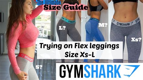 do gymshark leggings run true to size chart