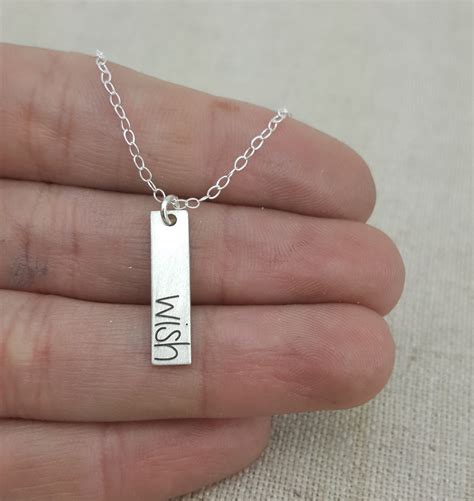 Inspirational Jewelry Necklace Personalized by emilyjdesign