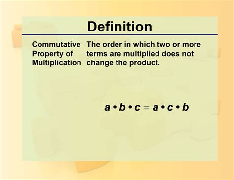 Commutative Property