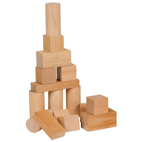 Small Wooden Blocks - Assorted Shapes