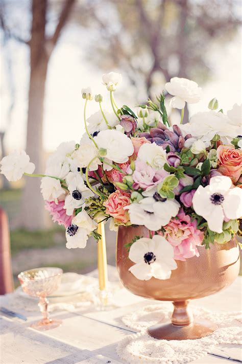 Stunning Summer Centerpieces Using In-Season Flowers | Martha Stewart Weddings