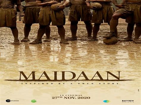 Ajay Devgn unveils teaser poster of 'Maidaan' | Entertainment