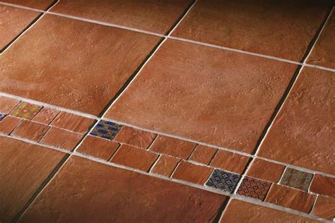 Terracotta effect floor tiles bronze - Glazed porcelain stoneware -... | Terre cuite, Gres, Cuite