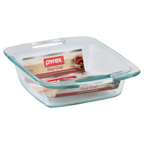 Pyrex Easy Grab Square Baking Dish - Clear, 8 in - QFC