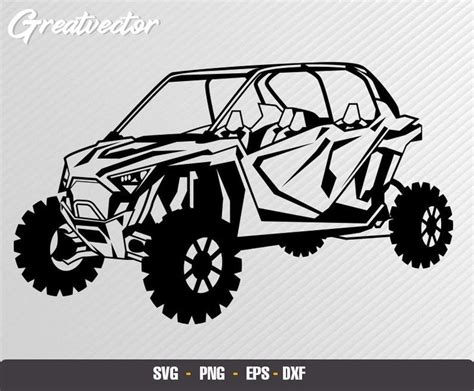 Rzr Xp Pro 4 L EPS SVG PNG Dxf L Vector Art - Etsy | Vector artwork ...