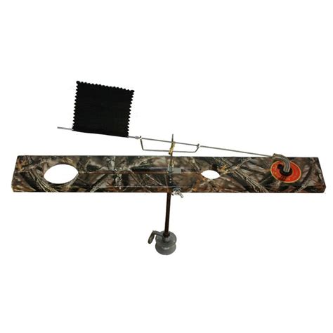 The Beaver Dam Tip-Up, Camo - 582001, Ice Fishing Tip Ups at Sportsman ...