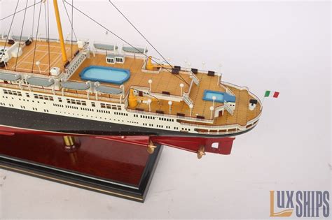 SS REX Model Ship, Wooden Model Ship, LuxShips | eBay