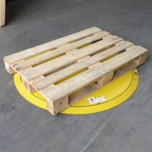 2t Pallet Disc Turntable with Circumference Ramp - LiftMate