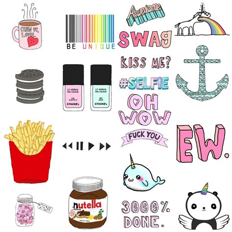 Free Printable Aesthetic Stickers - Printable Templates