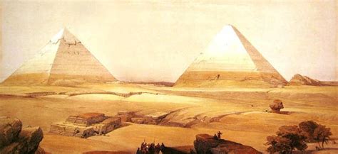 Mystery of the Great Pyramid missing capstone | Great pyramid of giza, Landscape paintings ...