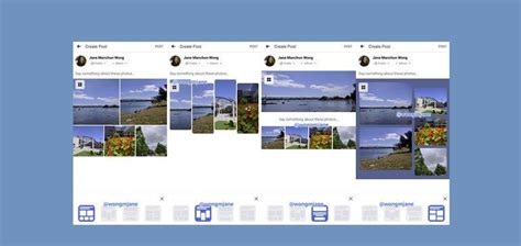 Facebook's Testing New Photo Layout Options for Multi-Image Posts | Photo layouts, Multi photo ...