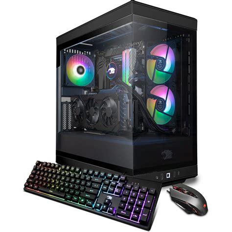 iBUYPOWER Y40 Black Gaming Desktop Computer Y40311A B&H Photo