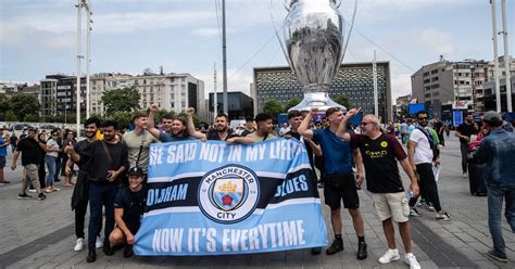 Man City fans descend on Istanbul ahead of Champions League final vs Inter Milan - Manchester ...