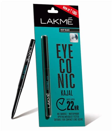 LAKME EYE CONIC KAJAL 0.35 G price at Flipkart, Snapdeal, Ebay, Amazon. LAKME EYE CONIC KAJAL 0. ...