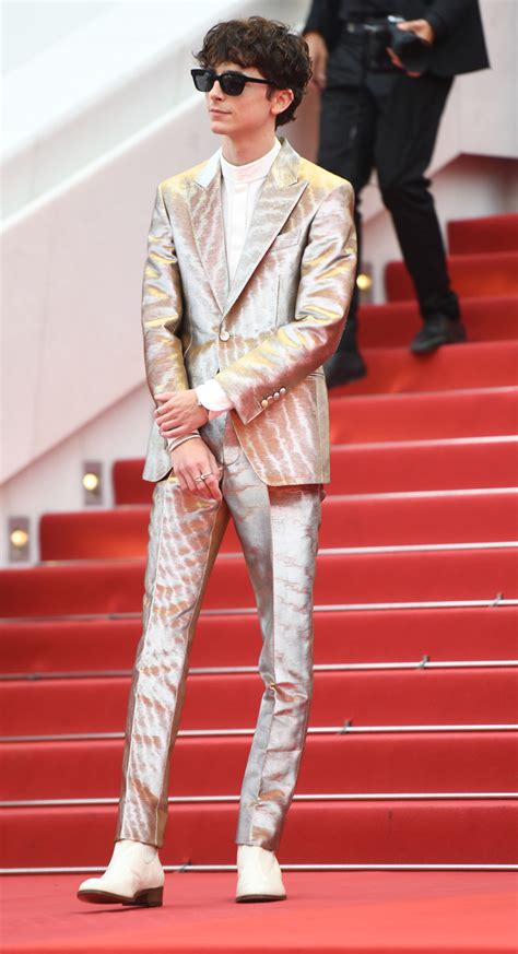 Timothée Chalamet Wears Tom Ford Suit & Boots on Cannes Red Carpet ...