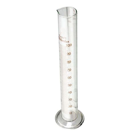 BFC Borosilicate Glass Measuring Cylinder - 100ml : Amazon.in: Home ...