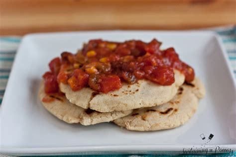 Recipe: Bean and Cheese Pupusas + Meal Plan Monday Week 7 - Sustaining the Powers