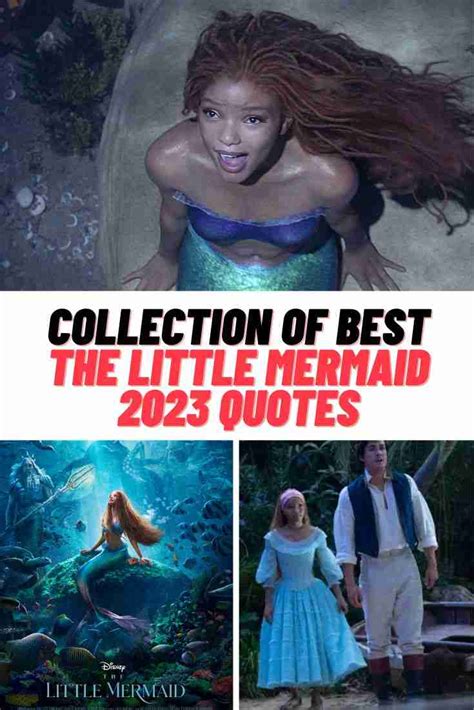 75+ Magical Disney THE LITTLE MERMAID 2023 Quotes