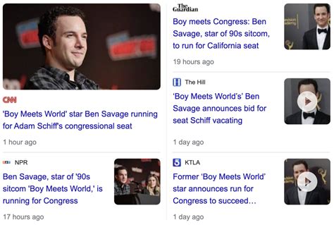 Boy Meets World star Ben Savage is running for Congress, March 7, 2023 ...