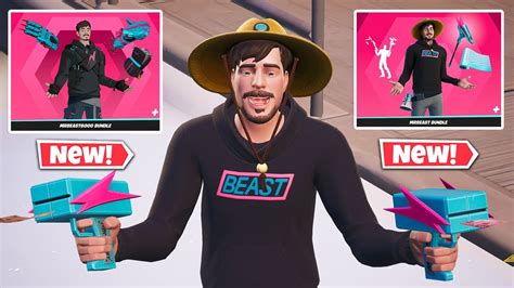 NEW MRBEAST Skin Gameplay in Fortnite! (MRBEAST6000 Bundle) - YouTube