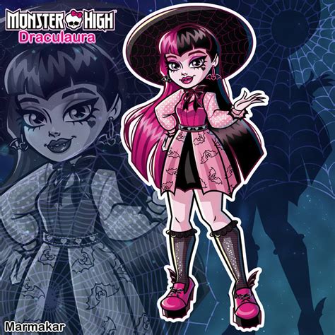 Monster High Draculaura Reboot 2022 G3 Artwork by marmakar on DeviantArt