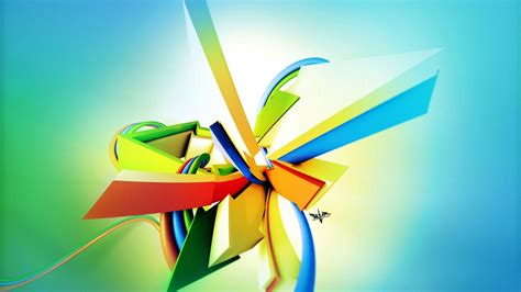 Colorful 3D Abstract Wallpapers - Wallpaper Cave