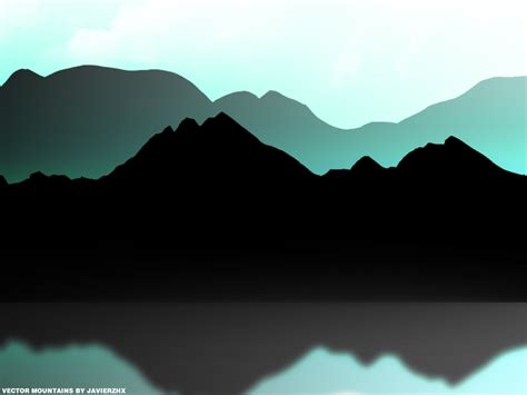 Vector Mountains by JavierZhX on DeviantArt