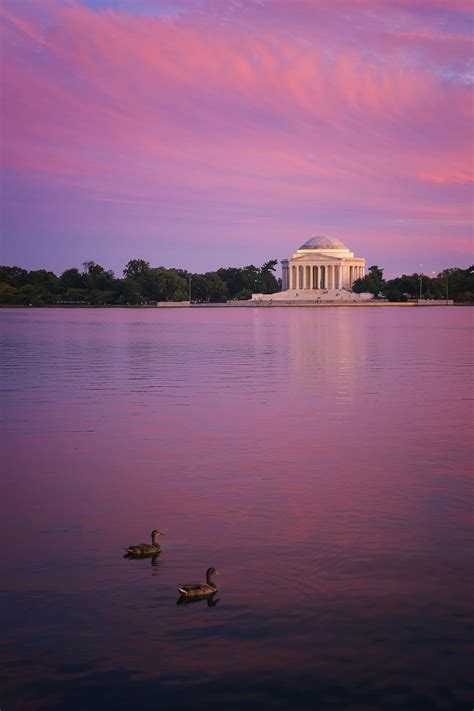 Sunset at the Tidal Basin – Angela B. Pan Photography