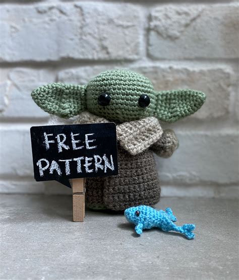 Baby Yoda Grogu CROCHET PDF PATTERN English Singapore ...