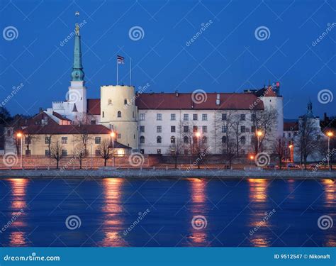 Riga Castle. Royalty Free Stock Photography - Image: 9512547